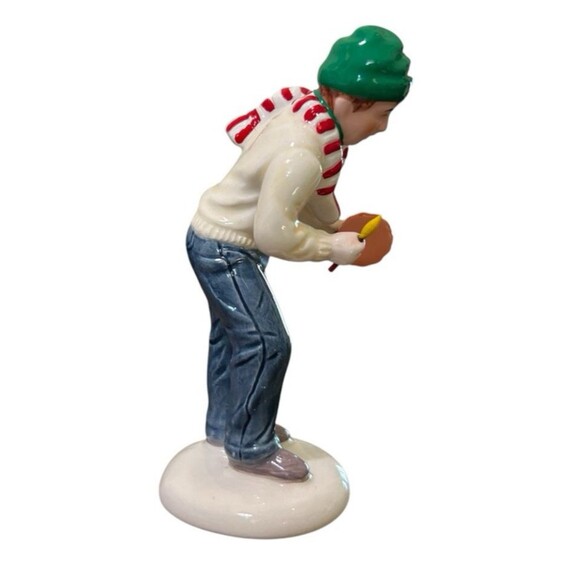 Dept 56 Halloween # 55117 Lighting the Jack O Lanterns Figurine Replacement - Picture 2 of 7